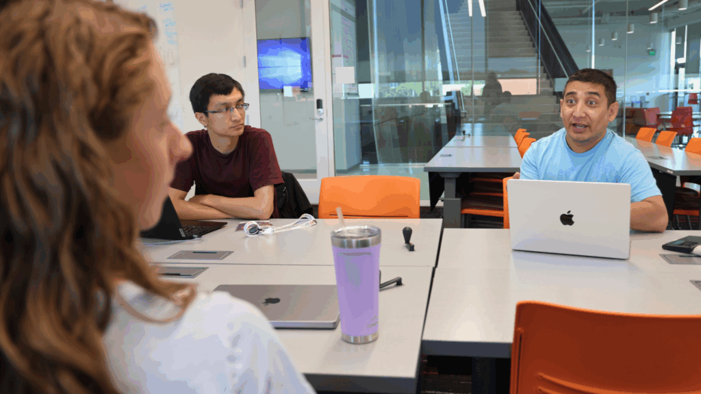 Critical feedback session.